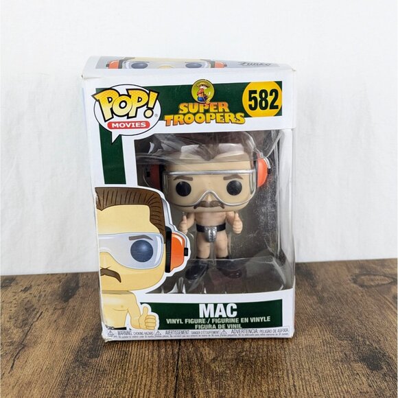 Funko Pop Super Troopers Lot – Farva #583 & Mac #582 - Picture 9 of 15